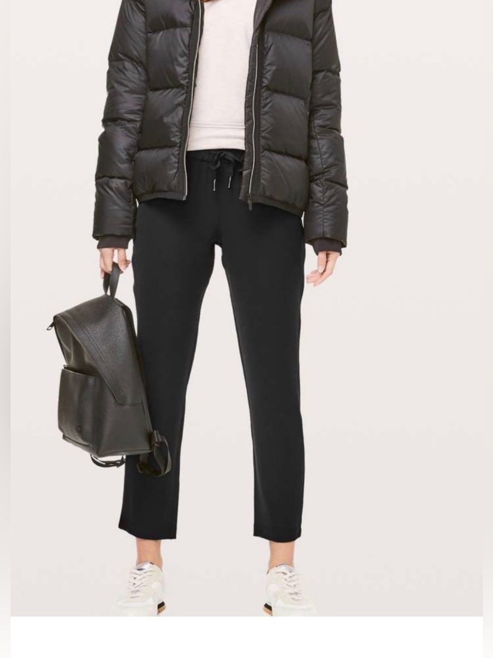 Women Lululemon on the fly black pants